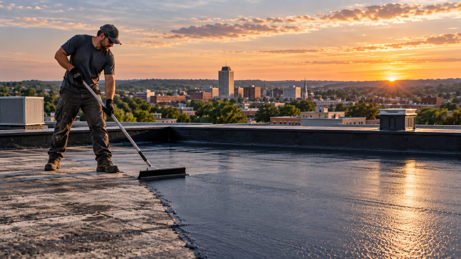 Flat Roof Restoration Springfield Flat Roof Restoration